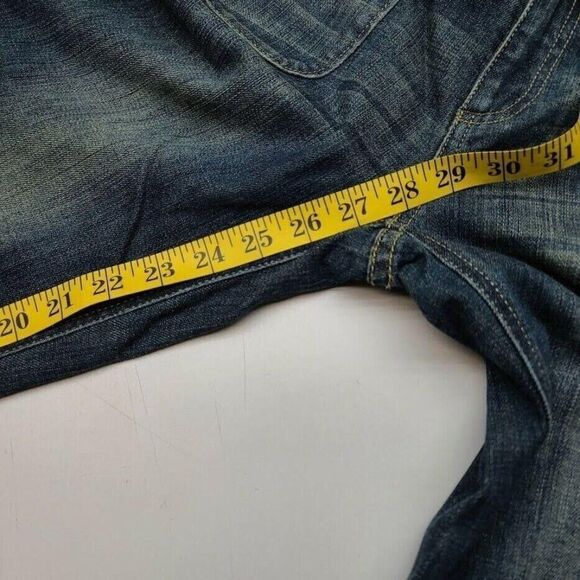 Vera Wang Simply Vera Women's Straight Leg Jeans Size 2 Medium Wash Blue Denim - Picture 7 of 7